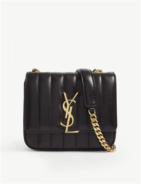 ysl small vicky chain bag|Saint Laurent Small Vicky Velvet Crossbody Bag .